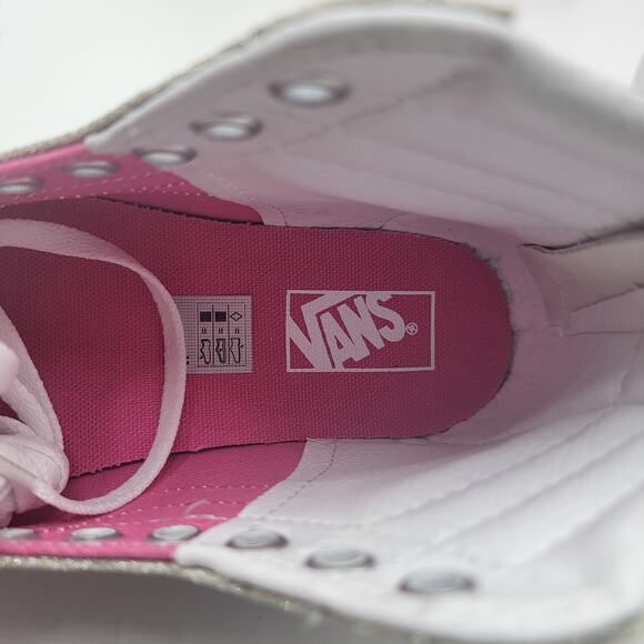 VANS Sk8-Hi Zip Kids Size 13.5 Digi Unicorn VN0A4BUXUY3 New Easy On & Off - Picture 6 of 8